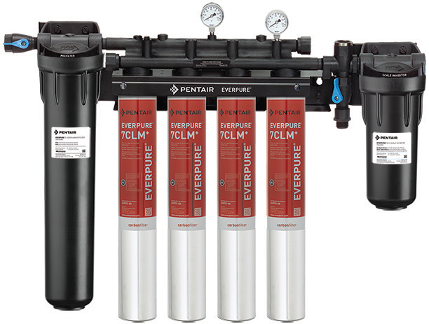 Product image #4 for Everpure High Flow CSR Quad-7CLM+ 4-Cartridge Fountain Chloramines Reduction System