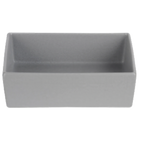 Thumbnail image #1 for G.E.T. Bugambilia COMP02 Rectangular Salad Bar Bowl, 2.4 qt, 10 x 7 x 3 in, Straight-Sided Cast Aluminum with Resin Coating