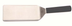 Thumbnail image #2 for Mundial 8 x 4 Inch Stainless Steel Turner with Beveled Edges and Black Polypropylene Handle