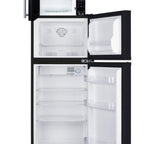 Thumbnail image #2 for Summit Commercial Summit Appliance MRF713BA Microwave/Refrigerator-Freezer Combination, 19"W, 4.3 cu. ft. Refrigerator, 0.7 cu. ft. Microwave, Black