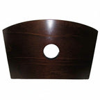 Thumbnail image #1 for Oak Street SLBACKBULLSEYE Replacement Chair Back, Bulleseye, Wood Finish