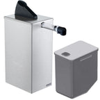 Thumbnail image #1 for Server Products Server Express 100236 Countertop Stainless Steel Condiment Dispenser with Single Pump and 1.3-Gallon Jar