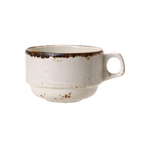 Thumbnail image #1 for Steelite International Steelite Performance, Craft White 11550188 Slimline Stackable Ceramic Coffee Cup, 10 oz, White Case of 3 Dozen