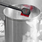 Thumbnail image #2 for Chef Master 90049 Heat-Resistant Pot Brush, 20" Handle, Nylon Bristles, Plastic Handle Case of 6