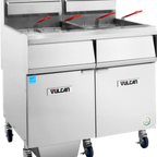 Thumbnail image #2 for Vulcan QuickFry™ 3VHG70AF 3-Vat Gas Fryer, 70 lb Capacity per Vat, Stainless Steel