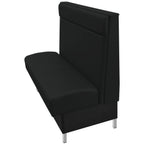 Thumbnail image #1 for Oak Street Marengo MRGO-4842-SGL Single Upholstered Booth, 48"L x 42"H, Head Roll, Finished Ends and Back