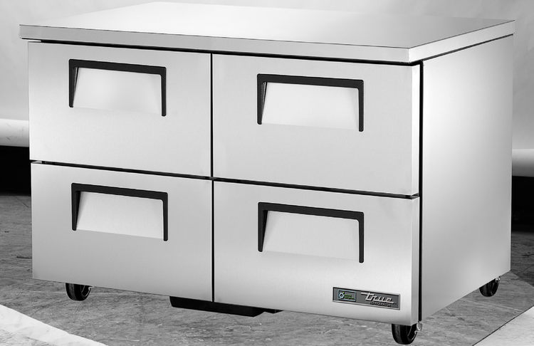 Product image #6 for True 48-Inch 4-Drawer 2-Section Undercounter Refrigerator