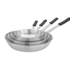 Thumbnail image #1 for Alegacy Foodservice Products Optima AFPC30G Coated Aluminum Fry Pan, 12-Inch, Riveted Insulated Handle Case of 6