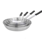 Thumbnail image #1 for Alegacy Foodservice Products Optima AFP35G Aluminum Fry Pan, 14 in Diameter x 2-1/2 in Deep, Uncoated, Riveted Handle Case of 6