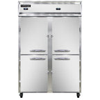 Thumbnail image #1 for Continental Refrigerator 2RFNHD Two-Section Reach-In Refrigerator/Freezer, Self-Contained, Half-Size Solid Hinged Doors