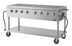 Thumbnail image #5 for KoolMore 60-Inch Mobile Outdoor Propane Charbroiler Grill with 8 Burners