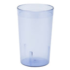 Thumbnail image #1 for Alegacy Foodservice Products PT9B Plastic Tumbler, 9-1/2 oz, Blue, Textured SAN Case of 12
