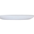 Thumbnail image #1 for Cal-Mil Carmel 24122-1216-15 Pasta Platter, Rectangular, White Melamine, 12"W x 16"D x 1.75"H Case of 3