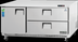 Thumbnail image #5 for Everest Refrigeration 2-Section Drawered Undercounter Refrigerator with Stainless Steel Worktop, 22 Cu. Ft.