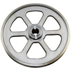 Thumbnail image #1 for AllPoints Foodservice Parts & Supplies Mavrik 8011053 Lower Pulley/Wheel, 14-Inch Diameter, for Hobart Saw Model 66614
