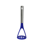Thumbnail image #1 for Kadra Kitchenware Millvado M8572/F Potato Masher, 11-inch Stainless Steel Handle, Blue Nylon Case of 6