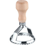 Thumbnail image #1 for JB Prince Famos-Westmark UA300 Ravioli Cutter, Circular, Zinc with Beechwood Handle