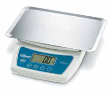 Product image #5 for Edlund DFG-160 OP Digital Portion Control Food Scale with Standard and Oversized Stainless Steel Platforms