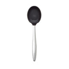 Thumbnail image #1 for Browne USA Foodservice Cuisipro 74737802 8-Inch Black Silicone Serving Spoon with Removable Head Case of 6