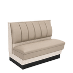 Thumbnail image #1 for ATSMFG ATS AT&S-AS-LXL36-6CH GR6 Alex Laminate Standard Booth, single, 48" long x 36" high, 6-channel back, Laminate Trim, removable sinuous spring