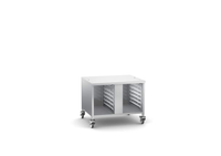 RATIONAL Stand III Mobile Oven Stand for iCombi Pro/Classic 6- and 10-Half Size, Stainless Steel