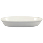 Thumbnail image #1 for CAC China Bakeware BKW-2 Porcelain Oval Baking Dish, 8 oz, 7"L x 4-3/4"W x 1-1/4"H Case of 3 Dozen