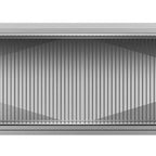 Thumbnail image #2 for Koolmore KM-FTG-18108 108 x 18-Inch Stainless Steel Floor Trough Drain with Subway-Style Grating and Anti-Splash Basin
