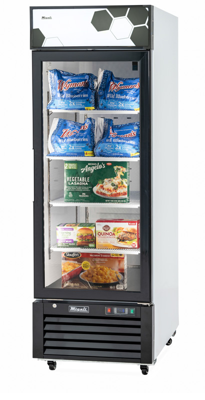 Product image #5 for Migali Competitor Series® C-23FM-HC 27-Inch Wide 23 Cu. Ft. Reach-In Glass Door Freezer Merchandiser
