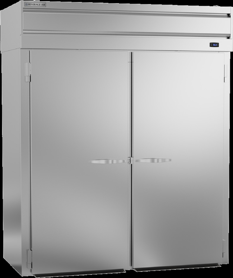 Product image #5 for Beverage-Air P-Series Two-Section Roll-Thru Refrigerator, 78.49 Cu. Ft., Standard Depth, Top-Mounted Self-Contained