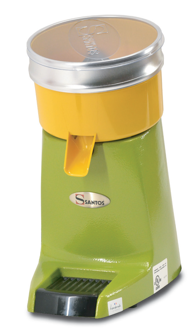 Product image #6 for Santos Trento Manual Feed Countertop Citrus Juicer with Automatic Pulp Ejection