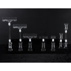 Thumbnail image #2 for G.E.T. TAGV12 Clear Polycarbonate Magnetic Clip Sign Holder, 3"W x 2-1/2"H Case of 10