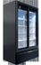 Thumbnail image #5 for Beverage-Air Marketeer Two-Section Reach-In Glass Door Merchandiser Refrigerator, 39.03 Cu. Ft., Black