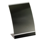 Thumbnail image #1 for TableCraft Products AS811 Curved Acrylic Menu Holder, 8.5" x 4.5" x 11.75" Case of 12