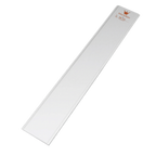 Thumbnail image #1 for JB Prince Martellato B931 Cake Decorating Comb, 28"L, 2-Sided, Small Grooves, Plastic, White