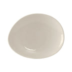 Thumbnail image #1 for Tuxton China DuraTux®© BEZ-084P Oval Ceramic Plate, 8-1/2" x 6-7/8", Microwave and Dishwasher Safe Case of 2 Dozen