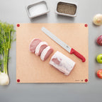 Thumbnail image #2 for Epicurean Cutting Surfaces, LLC 622-23190101 Rectangular Composite Cutting Board, 23 x 19 x 3/8 in, Non-Slip, Red Raw Meat Feet Case of 2