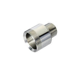 Thumbnail image #1 for Fisher 59919 Faucet Adapter, 3/8" Male x Swivel Male, 304 Stainless Steel, Polished