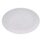 Thumbnail image #1 for Reserve by Libbey - Parisian 113337 Oval Porcelain Platter, 12.5" x 8.3", Coupe Rim, White