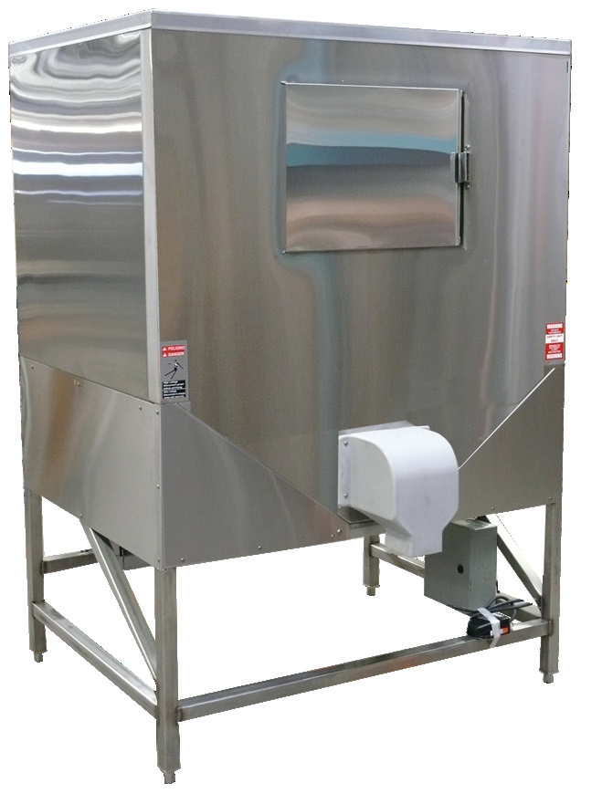 Product image #2 for Hoshizaki HCD-1000B 48-Inch Wide Stainless Steel Ice Bagging System, 1,078 lb. Storage