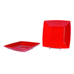 Thumbnail image #1 for Thunder Group Classic 62008PR Square Melamine Salad Bowl, Red, 28 oz, 8-1/2 in Case of 2 Dozen