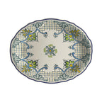 Thumbnail image #1 for Steelite International HL Ivory HL52663900 China Oval Platter, 11.75 x 8 in, Carolyn, Scalloped Edge 1 Dozen