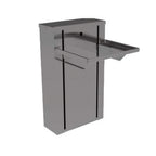 Thumbnail image #1 for Atlas Metal WMCT-1216 Wall-Mounted Cantilever Tray Dispenser, Stainless Steel, Single Stack, 12-5/8" x 16-3/8"