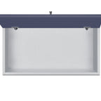 Thumbnail image #1 for Summit Commercial CABMN2018 Wall-Mounted Cabinet, 20" W x 18" H x 12.75" D, Midnight Navy, Soft-Close Hinged Door