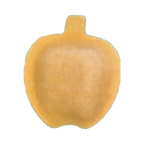 Thumbnail image #1 for Arcobaleno Pasta Equipment MOLD-AMF-RS-33A Ravioli Mold, 8 g, Specialty Apple, Smooth Edge