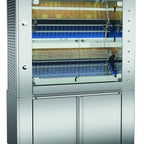 Thumbnail image #1 for Rotisol USA GrandFlame GF1375-5G-SS Gas Countertop Rotisserie Oven, Stainless Steel, 25–30 Chicken Capacity, 5 V-Shaped Spits