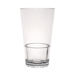 Thumbnail image #1 for Steelite International Aspen, Nordic 7029DR022 Clear Polycarbonate Pint Drinking Glass, 16 oz Case of 2 Dozen