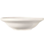 Thumbnail image #1 for Libbey Basics BW-1132 Round Porcelain Fruit / Monkey Dish, 5 in, 3 oz