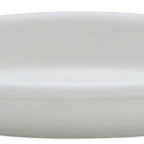 Thumbnail image #1 for ATSMFG Stone Mountain STM-COA-6-W ATS MFG Welsh Rarebit Baking Dish, 4 oz, Oval Ceramic, 6-3/4"W x 3-6/10"D x 1-1/4"H