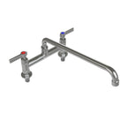 Thumbnail image #1 for Tarrison Products Ltd. TP-PF8DL14H-KIT Heavy-Duty Deck-Mount Faucet, 14" Swing Spout, 8" Centers, Integral Spring Check Valves