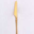 Thumbnail image #1 for Kadra Kitchenware Vikko Dine VF-KN30-IG Steak Knife, Brushed Gold, 18/10 Stainless Steel Case of 12